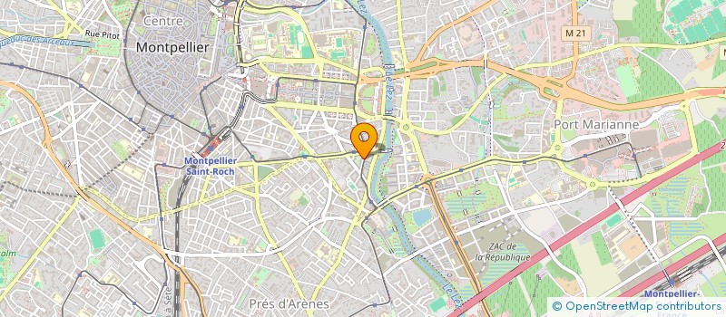 localisation de l'entreprise DESTINATION OCCITANIE à MONTPELLIER