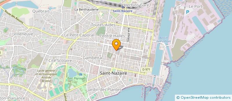 localisation de l'entreprise DESTINATION PAQUEBOT  SAINT-NAZAIRE