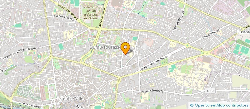 localisation de l'entreprise DESTINATION PATRIMOINE à PAU