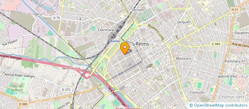 localisation de l'entreprise DESTINATION SOLEIL  REIMS