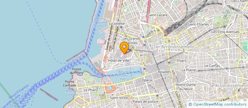 localisation de l'entreprise DESTINATION TRAINS DE NUIT à MARSEILLE