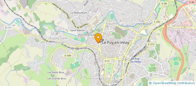 localisation de l'entreprise DESTINATION VOLCANS à LE PUY-EN-VELAY