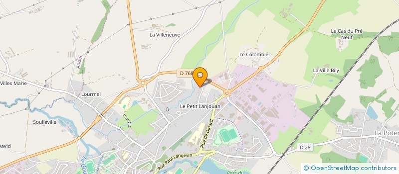 localisation de l'entreprise DESTINATION YOGA à LAMBALLE-ARMOR