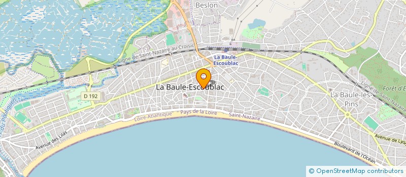 localisation de l'entreprise DESTINATIONS à LA BAULE-ESCOUBLAC