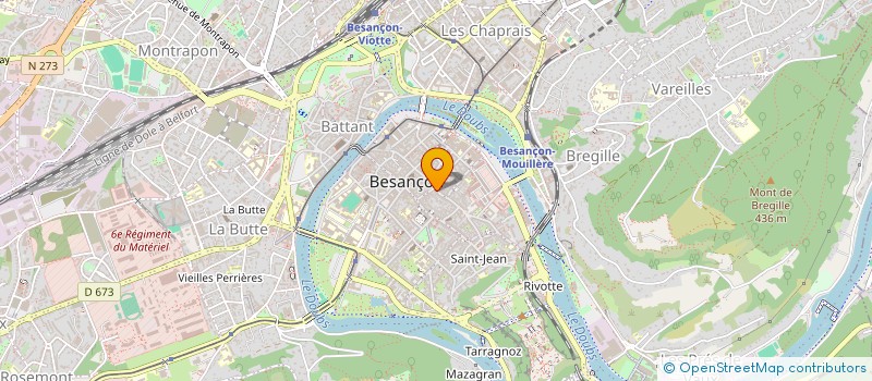 localisation de l'entreprise DESTINATIONS PLURIELLES à BESANCON