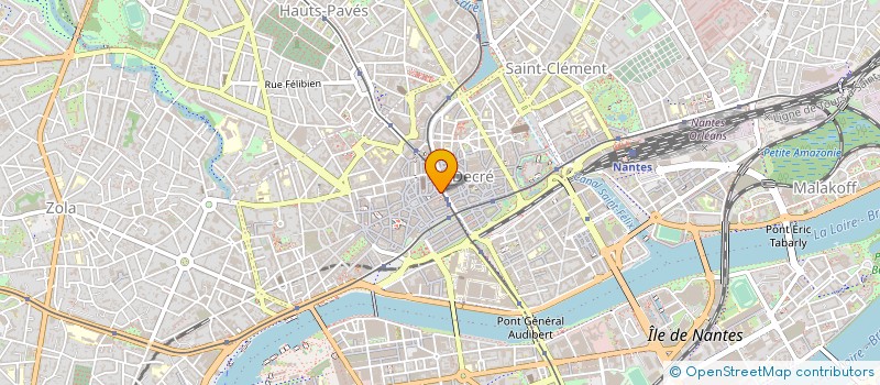 localisation de l'entreprise DESTINATIONSANTE.COM à NANTES