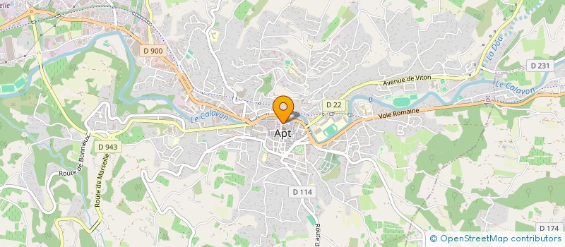 localisation de l'entreprise DESTINAZIONE PARADISO à APT