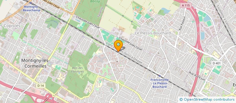 localisation de l'entreprise DESTINEE  FRANCONVILLE