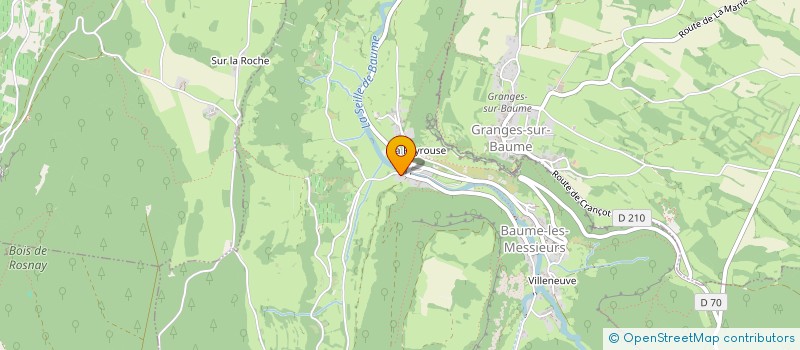 localisation de l'entreprise DESTINO  BAUME-LES-MESSIEURS