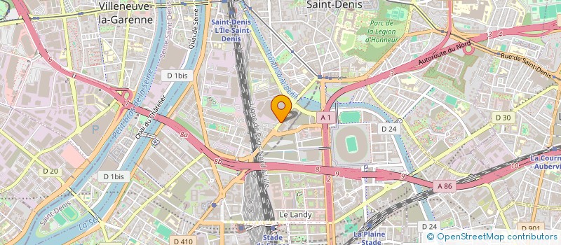 localisation de l'entreprise DESTINY  SAINT-DENIS