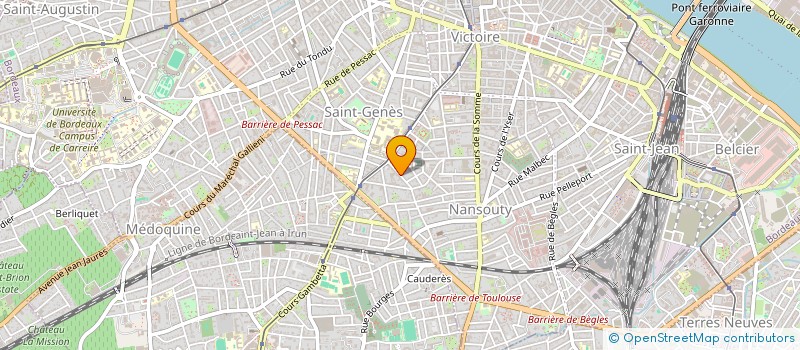 localisation de l'entreprise DESTINY INVEST à BORDEAUX