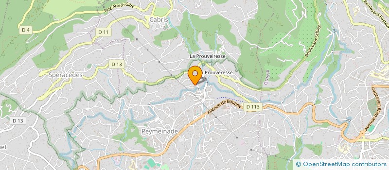 localisation de l'entreprise DESTINYLIFE  PEYMEINADE