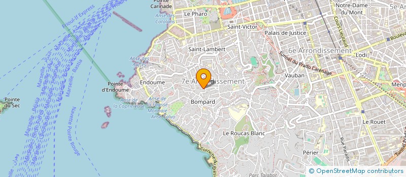 localisation de l'entreprise DESTIVELLE DE TOVAR à MARSEILLE 7