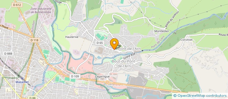 localisation de l'entreprise DESTOCAGES  PONT-DE-LARN