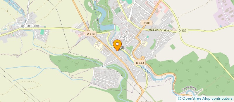 localisation de l'entreprise DESTOCK 55 à VERDUN