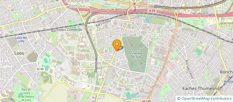 localisation de l'entreprise DESTOCK++ à LILLE