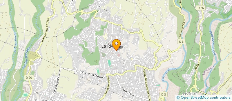 localisation de l'entreprise DESTOCK 974 à SAINT-LOUIS