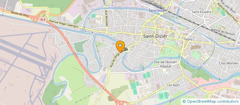 localisation de l'entreprise DESTOCK BETTAN à SAINT-DIZIER