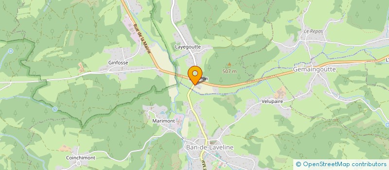 localisation de l'entreprise DESTOCK CARRELAGES à BERTRIMOUTIER