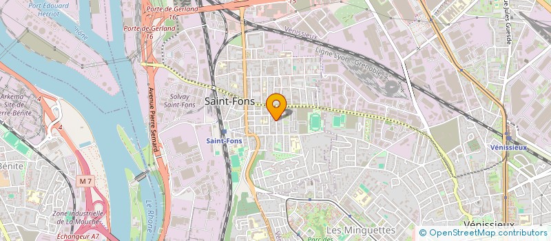 localisation de l'entreprise DESTOCK COIFF  VAULX-EN-VELIN