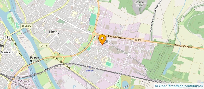 localisation de l'entreprise DESTOCK DISTRIBUTION LIMAY  LIMAY