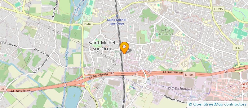 localisation de l'entreprise DESTOCK DRINK  SAINT-MICHEL-SUR-ORGE