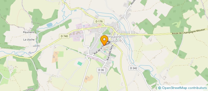 localisation de l'entreprise DESTOCK-GEO DISCOUNT BAZAR  CHAMPAGNE-MOUTON