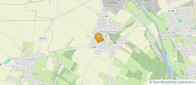 localisation de l'entreprise DESTOCK GRAV à FEUGUEROLLES-BULLY