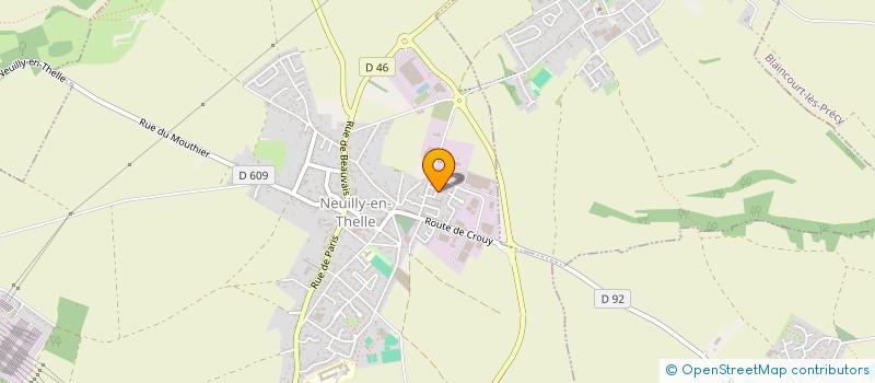 localisation de l'entreprise DESTOCK HOME  NEUILLY-EN-THELLE