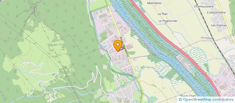 localisation de l'entreprise DESTOCK INFO à VEUREY-VOROIZE