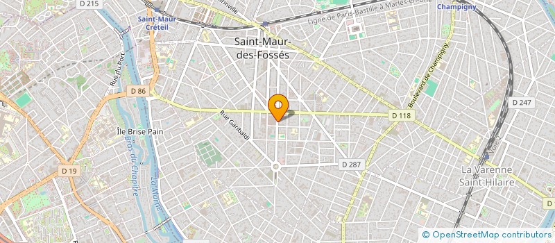 localisation de l'entreprise DESTOCK INVEST à SAINT-MAUR-DES-FOSSES