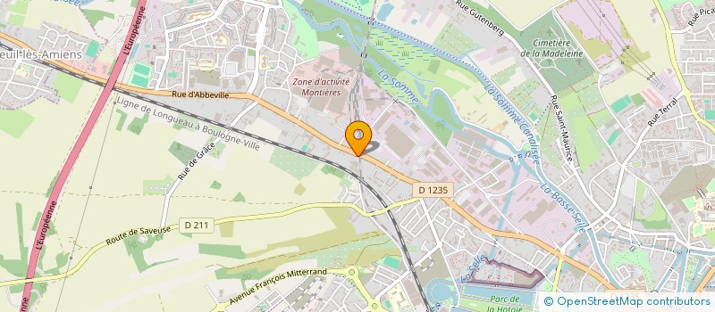 localisation de l'entreprise DESTOCK MARKET à AMIENS