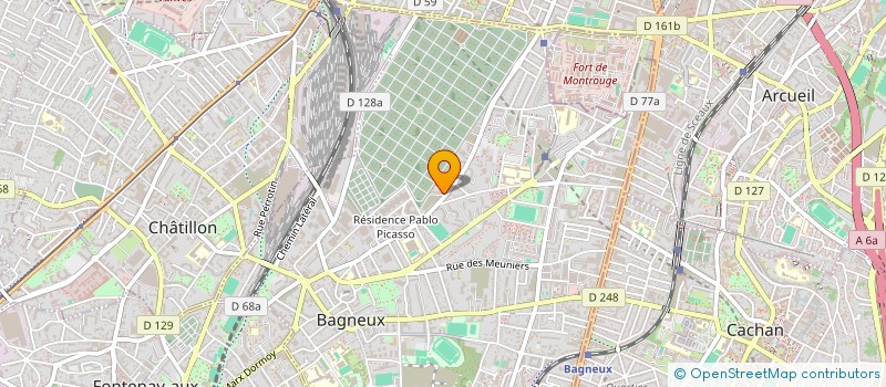 localisation de l'entreprise DESTOCK MORALES  BAGNEUX