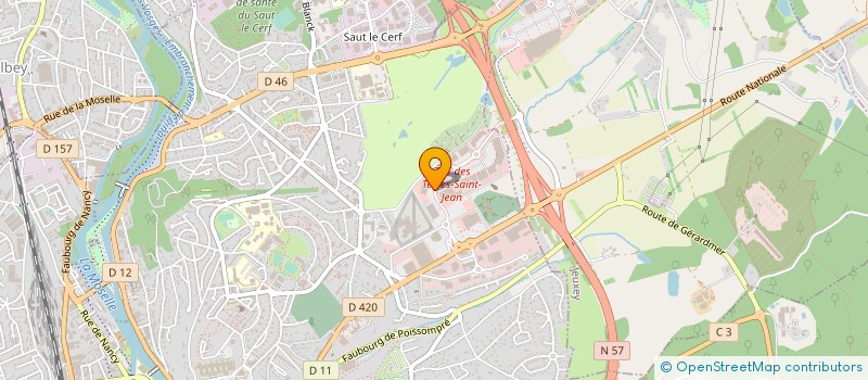 localisation de l'entreprise DESTOCK PAS CHER  EPINAL