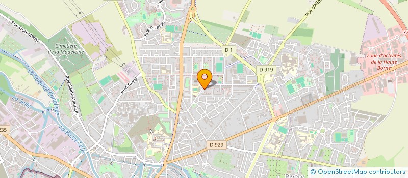 localisation de l'entreprise DESTOCK PLUS à AMIENS