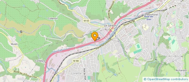 localisation de l'entreprise DESTOCK PRIVE - COM EAR à LORETTE