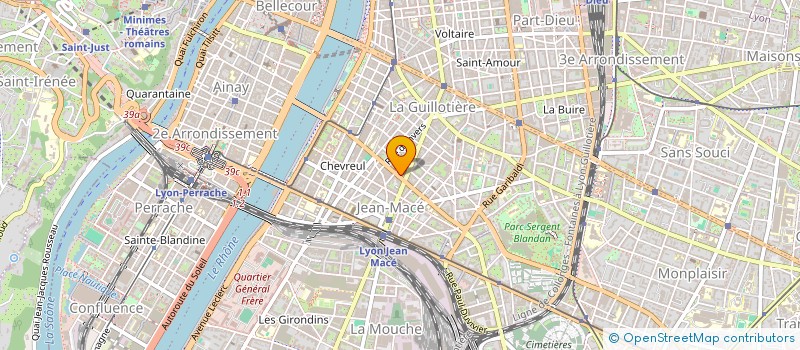 localisation de l'entreprise DESTOCK PRIX  LYON