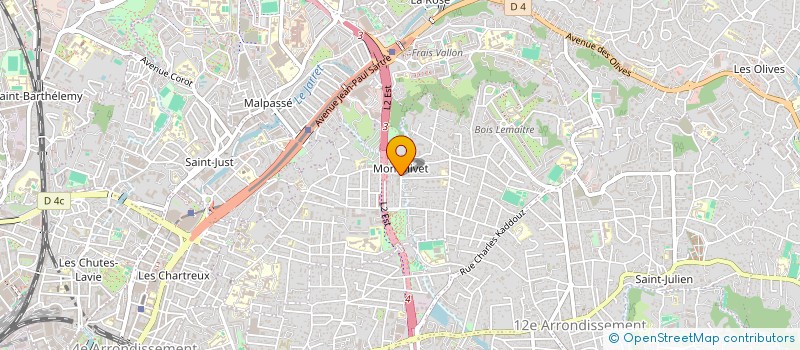 localisation de l'entreprise DESTOCK SUD à MARSEILLE