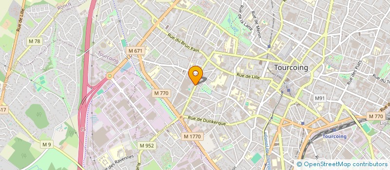 localisation de l'entreprise DESTOCK TOUT  TOURCOING