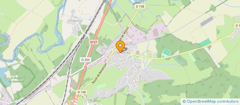 localisation de l'entreprise DESTOCK UN MAX à DEVECEY