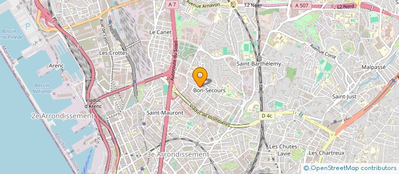 localisation de l'entreprise DESTOCKAGE PLUS à MARSEILLE