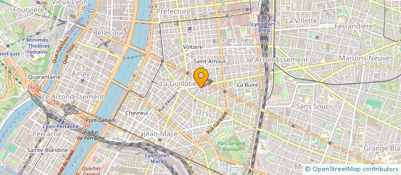 localisation de l'entreprise DESTOCKAGES FOLIES à LYON