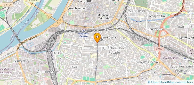 localisation de l'entreprise DESTOCKAGRO  AVIGNON