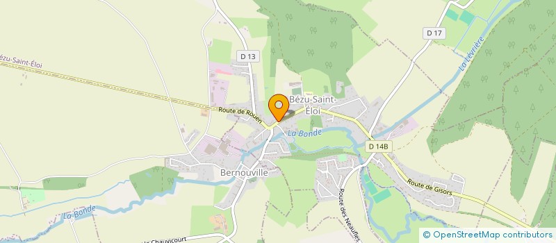 localisation de l'entreprise DESTOCKE AUTO à BEZU-SAINT-ELOI