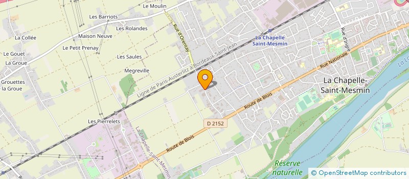 localisation de l'entreprise DESTOCKER HE & SP  LA CHAPELLE-SAINT-MESMIN