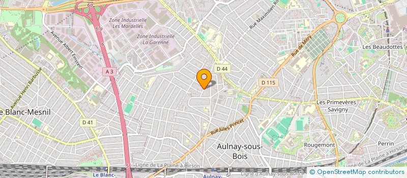 localisation de l'entreprise DESTOCKORNER à AULNAY-SOUS-BOIS