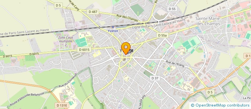 localisation de l'entreprise DESTOCKTOU à YVETOT