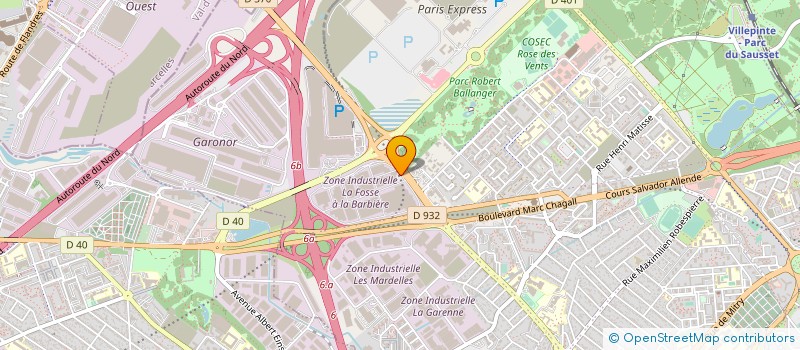 localisation de l'entreprise DESTOKPRIM à AULNAY-SOUS-BOIS