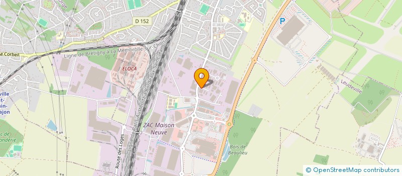 localisation de l'entreprise DESTOUCHE à BRETIGNY-SUR-ORGE