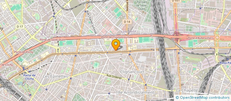 localisation de l'entreprise DESTOUCHES SARL  PARIS